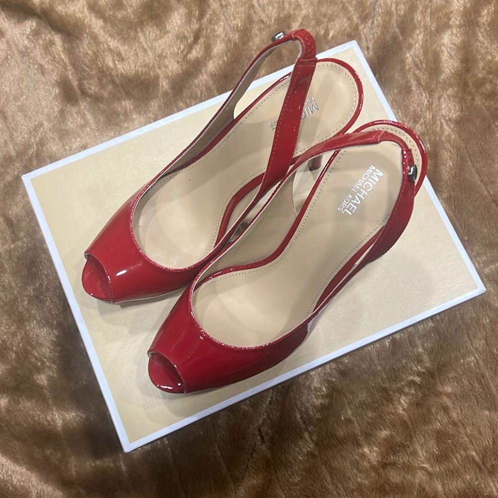 Michael Kors Red Heels